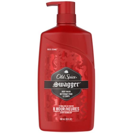 Old Spice Nettoyant pour le corps pour hommes red zone, parfum swagger 987 ml, 1,57 $/100ml