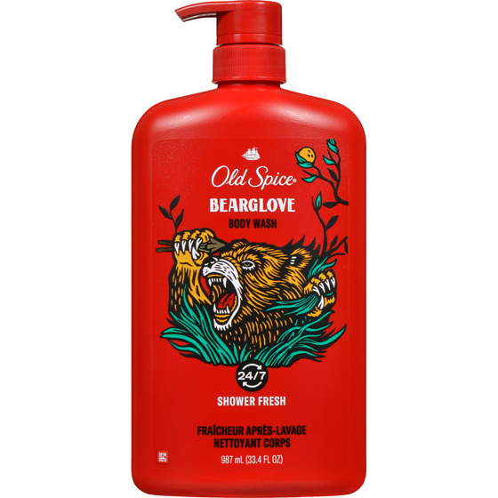 Old Spice Body Wash Bearglove 987 ml, $1.47/100ml
