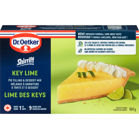 Dr Oetker Shirriff Key Lime Pie Filling & Dessert Mix 164 g, $2.01/100g