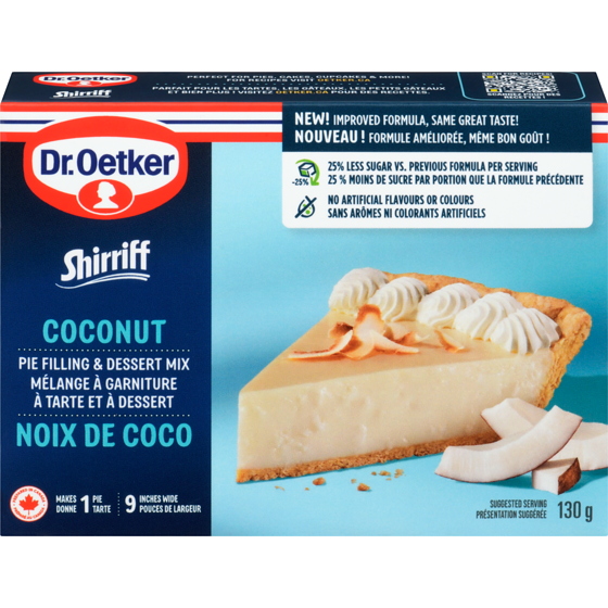 Dr Oetker Shirriff Coconut Pie Filling & Dessert Mix 130 g, $2.07/100g
