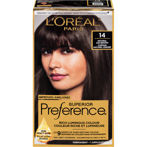 L'Oreal Paris Superior Préférence Permanent Hair Color 1 ea, $15.99/1ea