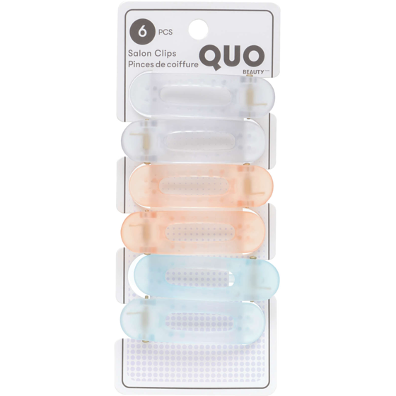 Quo Beauty Salon Clips Frosted 1 ea, $9.99/1ea