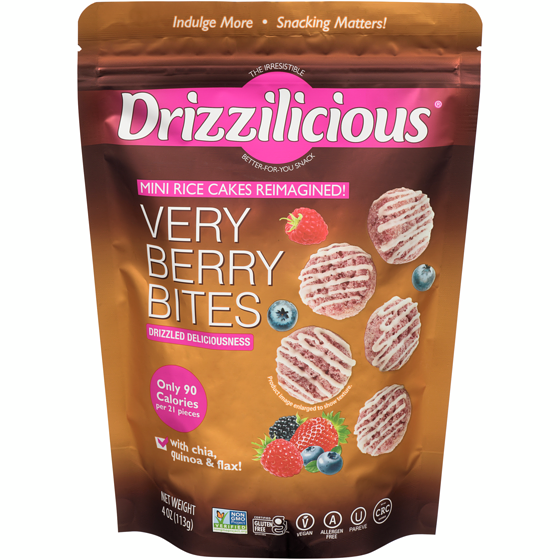 Drizzilicious Very Berry Bites 113 g, $4.42/100g