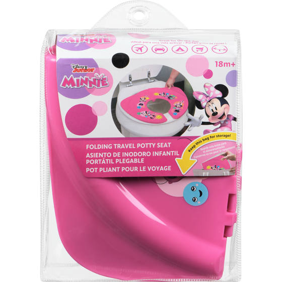 Disney Minnie Folding Travel Potty Seat 18m+ 1 ea, $19.50/1ea