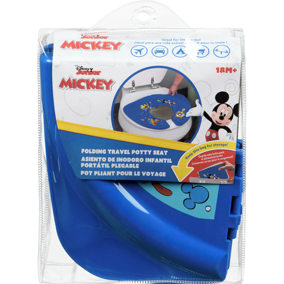 Disney Mickey Folding Travel Potty Seat 18m+ 1 ea, $19.99/1ea