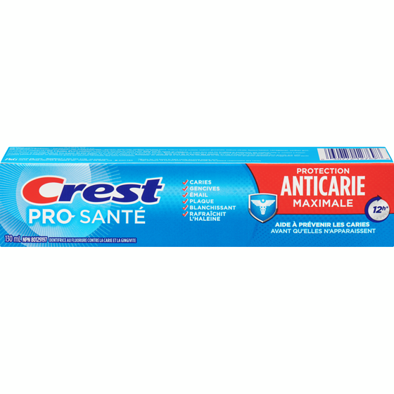 Crest Dentifrice Pro Health 130 ml, 4,22 $/100ml