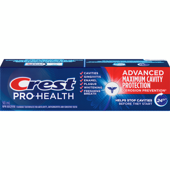 Crest Pro Health Advanced Toothpaste 90 ml, $7.21/100ml
