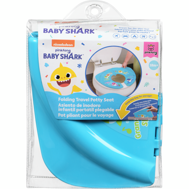 Pink Pinkfong Baby Shark Folding Travel Potty Seat 18m+ 1 ea, $19.99/1ea