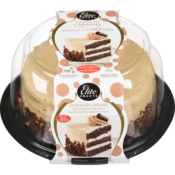 Elite Sweets Cake Chocolate Caramel 700 g, $2.29/100g