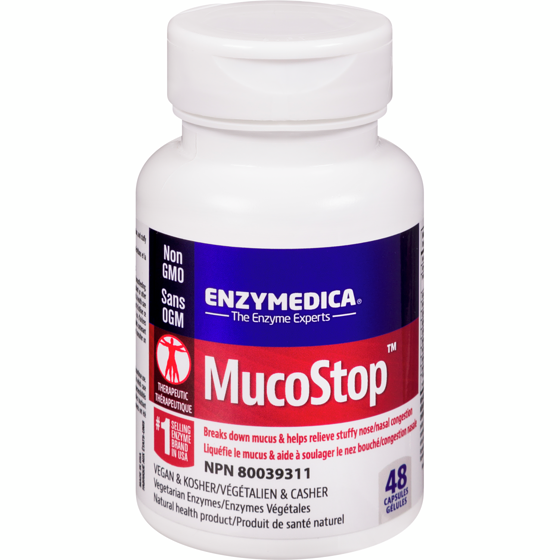 Enzymedica Mucostop 48 ea, $1.15/1ea