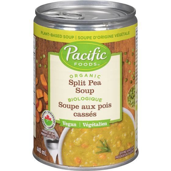 Pacific Foods Organic Split Pea Soup 440 ml, $1.25/100ml