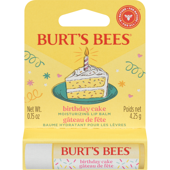 Burt's Bees Moisturizing Lip Balm Birthday Cake 4.25 g, $164.47/100g