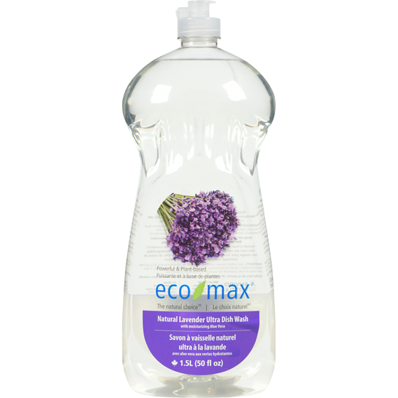Eco-Max Natural Lavender Ultra Dish Wash 1.5 l, $0.57/100ml