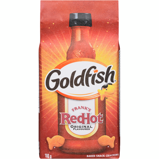 Pepperidge Farm Frank's Redhot Baked Snack Crackers Original Flavoured Limited Edition 180 g, $2.50/100g