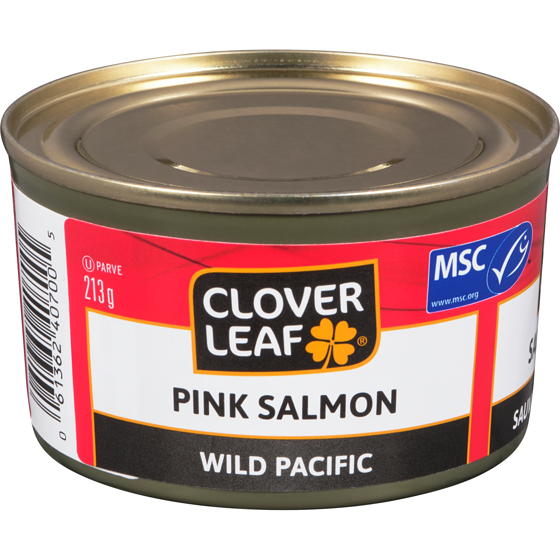 Clover Leaf Pink Salmon Wild Pacific 213 g, $2.25/100g