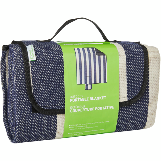 Everyday Essentials Outdoor Portable Blanket - Stripes 1 ea, $17.00/1ea
