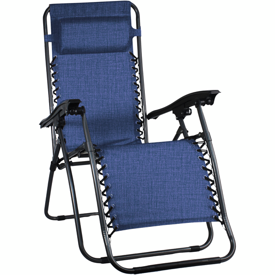 Everyday Essentials Zero Gravity Chair - Navy 1 ea, $79.00/1ea