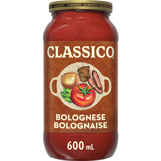 Classico Bolognese Pasta Sauce 600 ml, $0.50/100ml