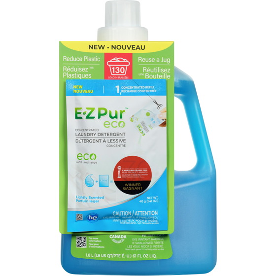 E-ZPUR Eco Concentrated Laundry Detergent Lightly Scented 130 ea, $0.12/1ea