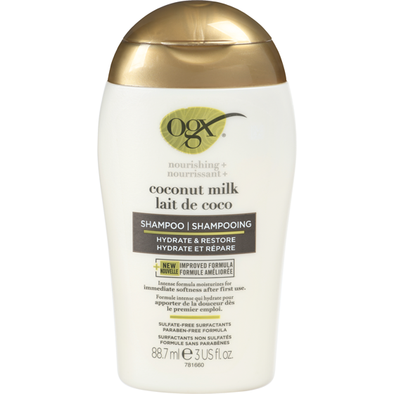 Ogx Shampoo Nourishing + Coconut Milk Hydrate & Restore 88.7 ml, $6.76/100ml