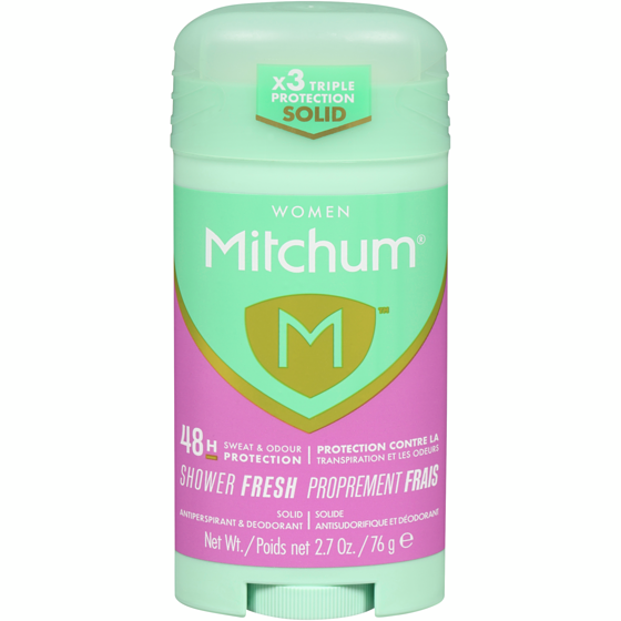 Mitchum Solid Antiperspirant & Deodorant Shower Fresh 76 g, $11.17/100g
