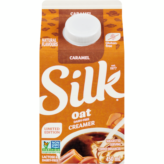 Silk Oat Coffee Creamer, Vanilla Lavender, Limited Edition 450 ml, $0.73/100ml