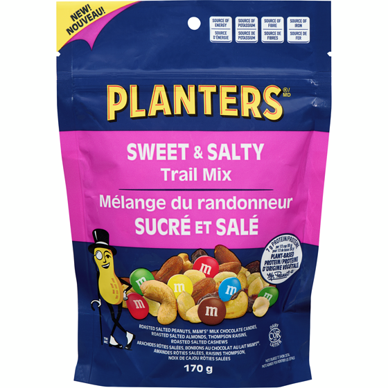 Planters Mélange du randonneur sucré et salé 170 g, 3,52 $/100g