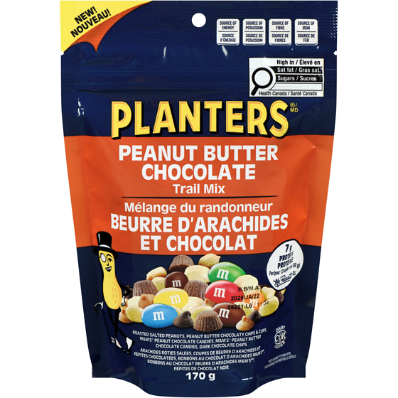 Planters Mélange du randonneur beurre d'arachides et chocolat 170 g, 3,23 $/100g