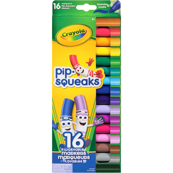 Crayola Pip-squeaks marqueurs lavables, paq. 16 1 ea, 8,50 $/1ch