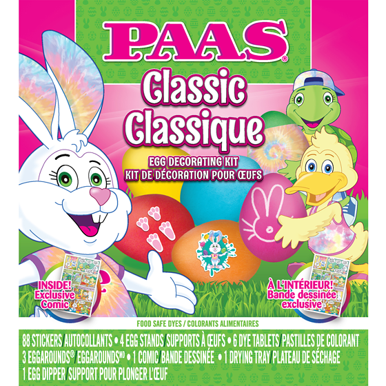 PAAS Classic Egg Decorating Kit 1 ea, $3.00/1ea
