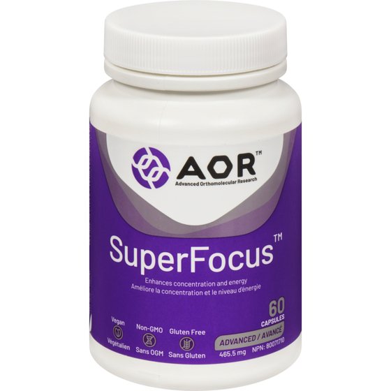AOR Superfocus 465.5 Mg 60 ea, $0.82/1ea