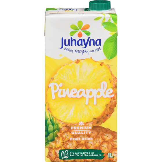 Juhayna Fruit drink pineapple 1 l, 0,28 $/100ml