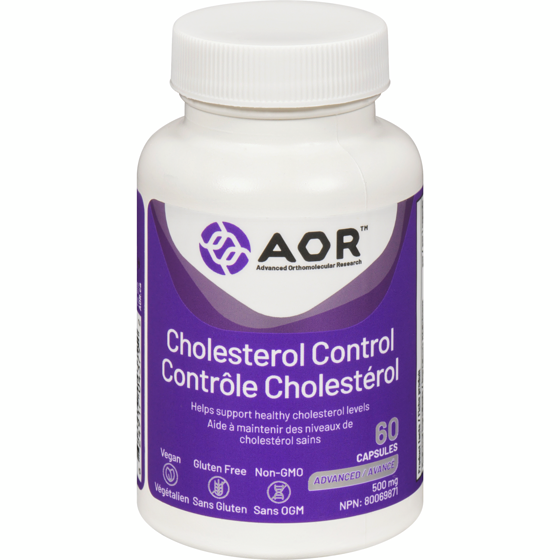 AOR Cholesterol Control 500 Mg 60 ea, $0.92/1ea