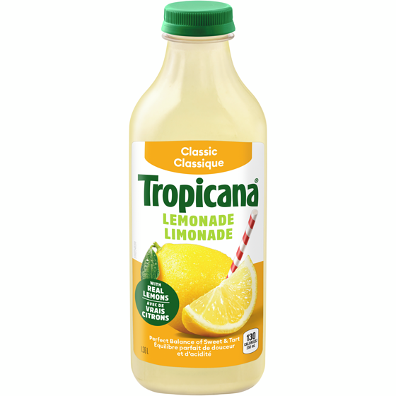 Tropicana Classic Lemonade 1.36 l, $0.37/100ml