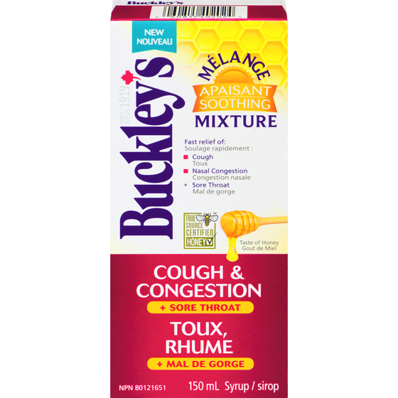 Buckley’s Melange Apaisant 0.15 l, 10,99 $/100ml