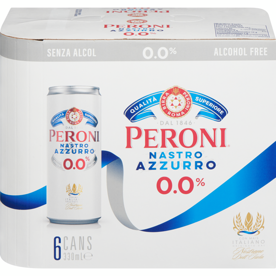 Peroni Non-Alcoholic Beer 6x330.0 ml, $0.66/100ml