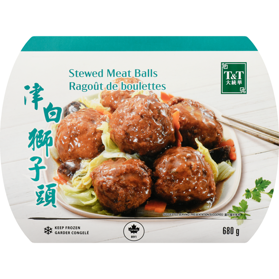 T&T Stewed Pork Meat Balls 680 g, $1.32/100g