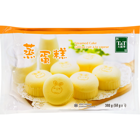 T&T Steamed Cake 300 g, $2.33/100g