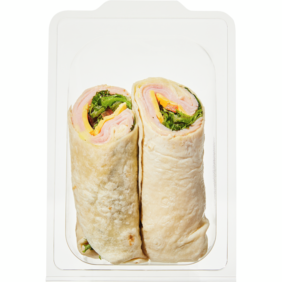 null Ham & Cheese Wrap 196 g, $3.57/100g