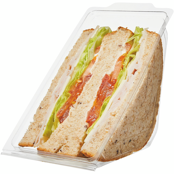 null Turkey Sandwich on Multigrain 186 g, $3.23/100g