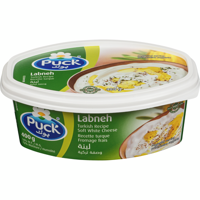 Puck Labneh recette turque fromage frais 14% m.g. 400 g, 1,37 $/100g