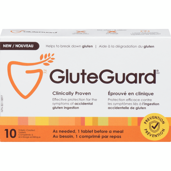 GluteGaurd Enteric Coated Tablets 10 ea, $2.40/1ea