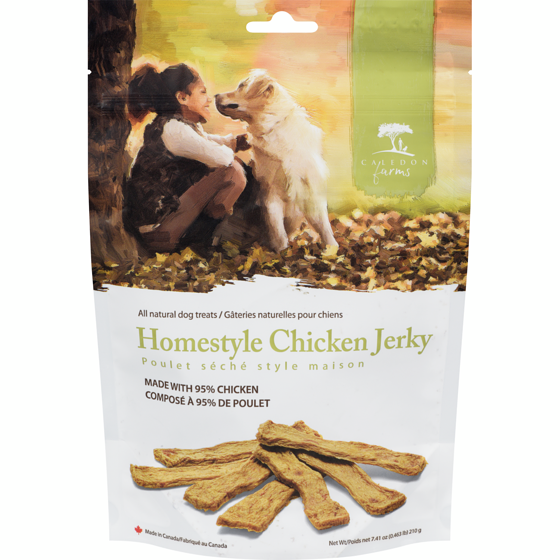 Caledon Farms All Natural Dog Treats Homestyle Chicken Jerky 210 g, $5.23/100g