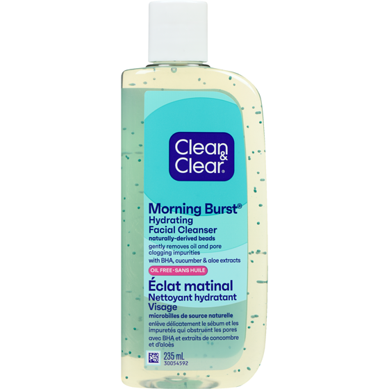 Clean & Clear Morning Burst Hydrating Facial Cleanser 235 ml, $5.10/100ml