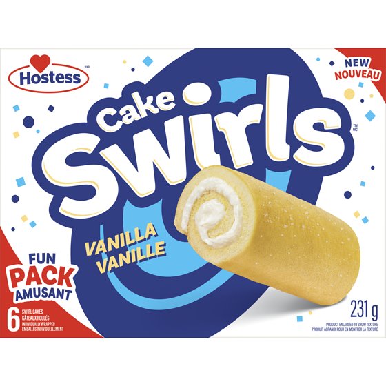 Hostess Cake Swirls™ Vanilla Cake Swirls 231 g, $1.73/100g
