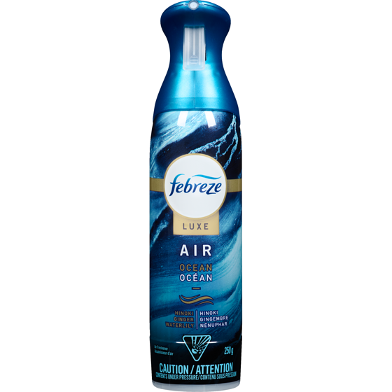 Febreze Luxe Air Refreshener, Ocean 250 g, $2.00/100g