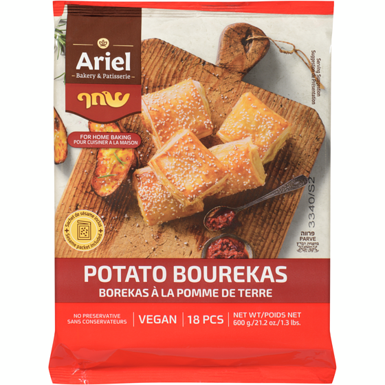 Ariel Potato Bourekas 600 g, $1.67/100g