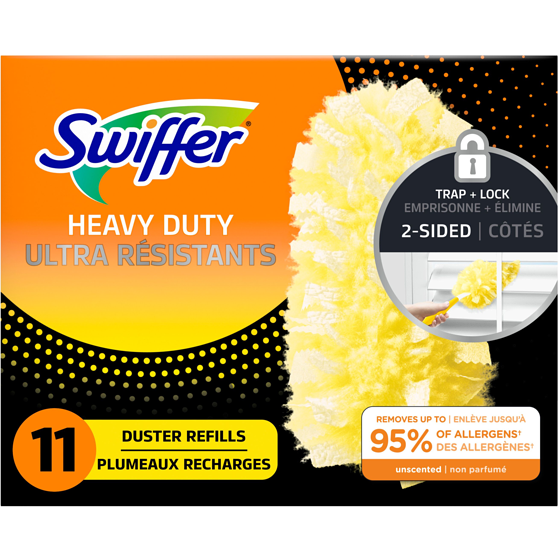 Swiffer Dusters Heavy Duty Multi-Surface Duster Refills for Cleaning, Unscented, 11 Count 11 ea, $2.00/1ea