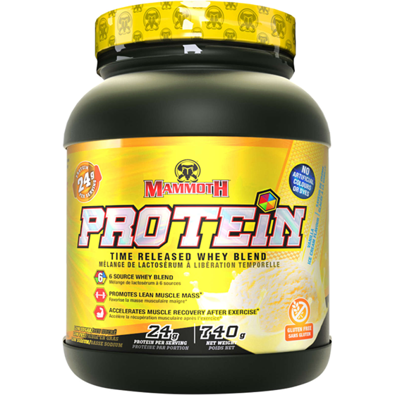 Mammoth Mammoth Protein - Vanilla Ice Cream 1.6 kg, $2.19/100g