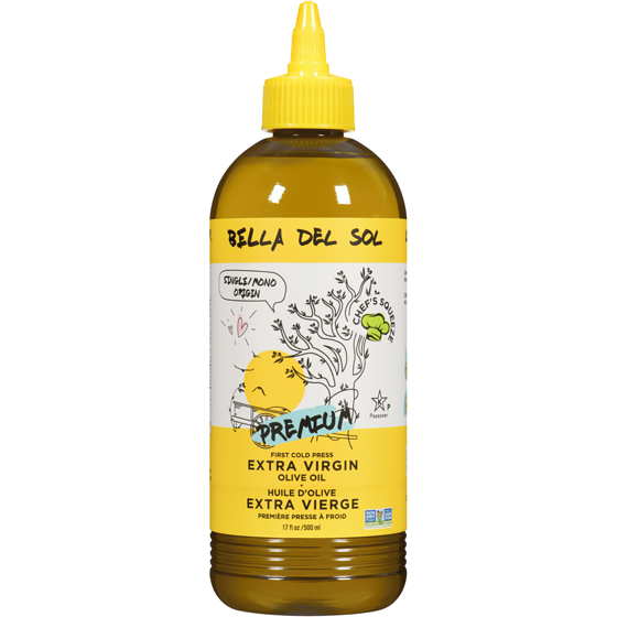 Bella Del Sol Premium Squeezable Extra Virgin Olive Oil 500 ml, $2.40/100ml